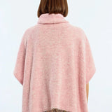 Heather Oversized Poncho