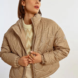 Topstitched Down Jacket