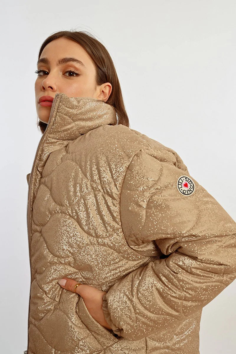 Topstitched Down Jacket