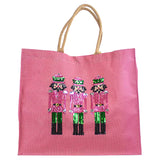 Sequin Nutcracker Carry All Tote