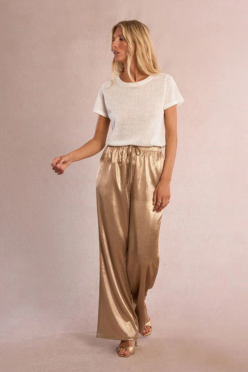 Zara Golden Pants