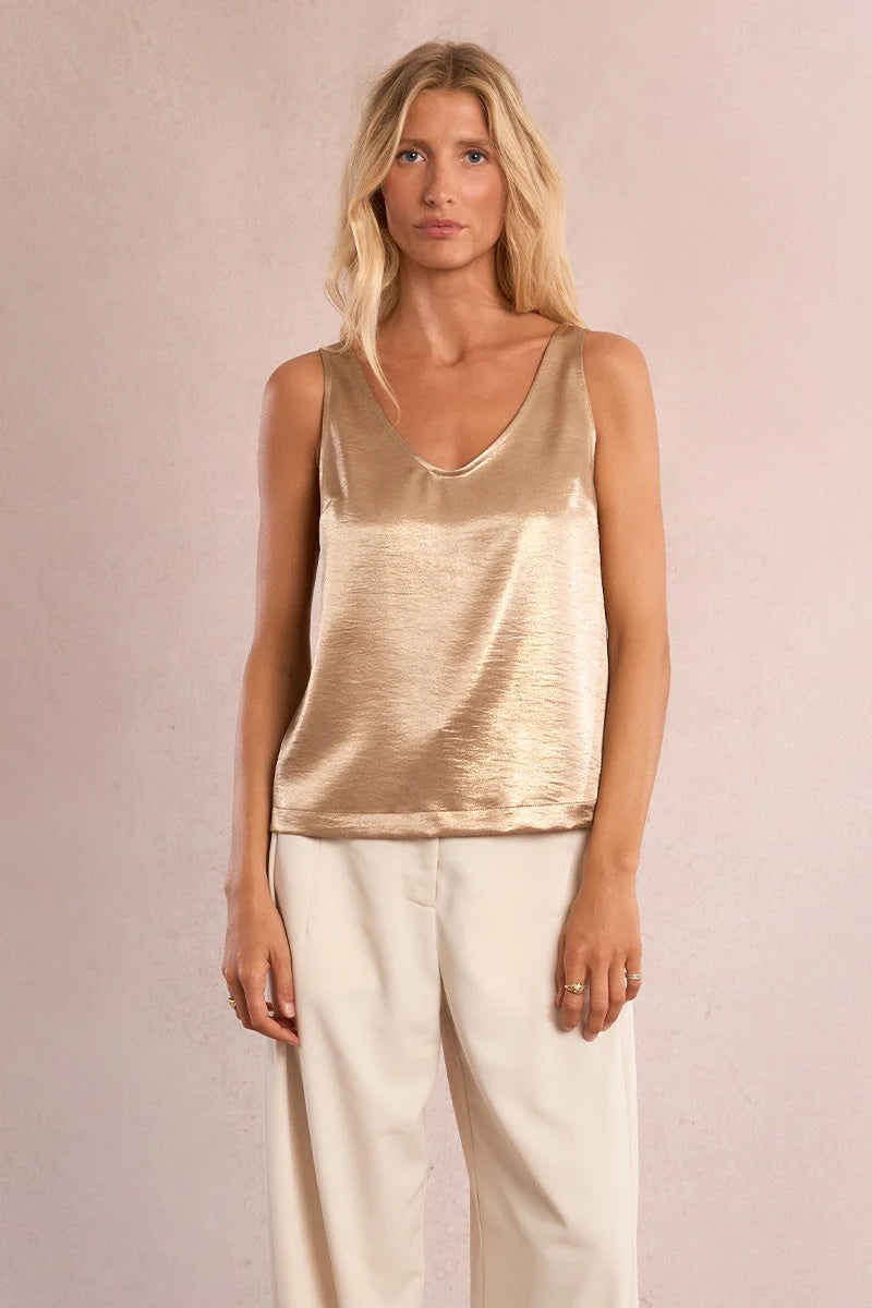 Celine Golden Tank