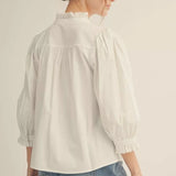 Cleo Eyelet Blouse