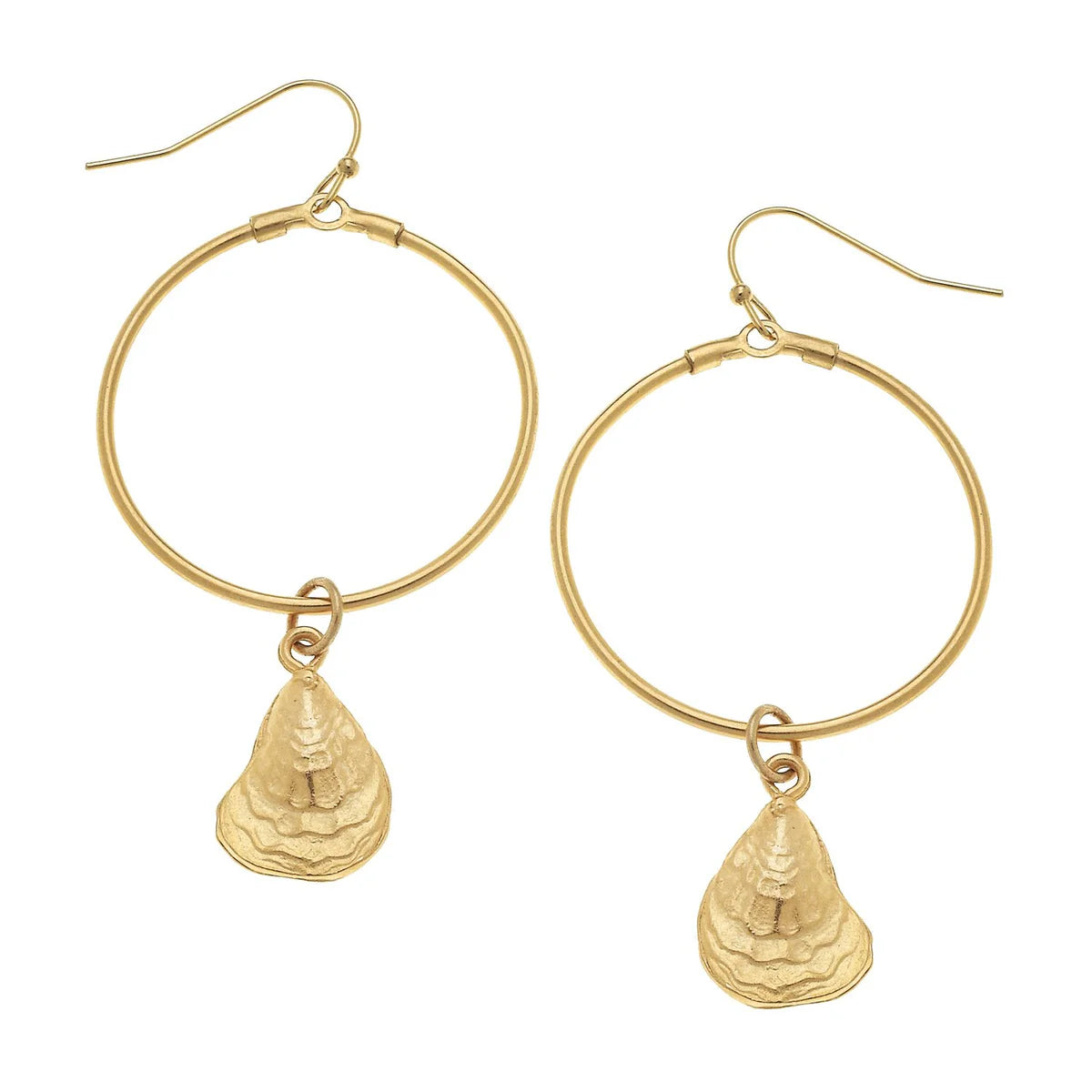 Oyster Drop Earrings