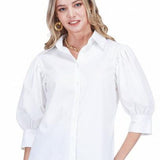 Jade Puff Sleeve Shirt