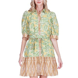 Olive Canopy Dress