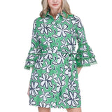 Willow Petal Shirt Dress