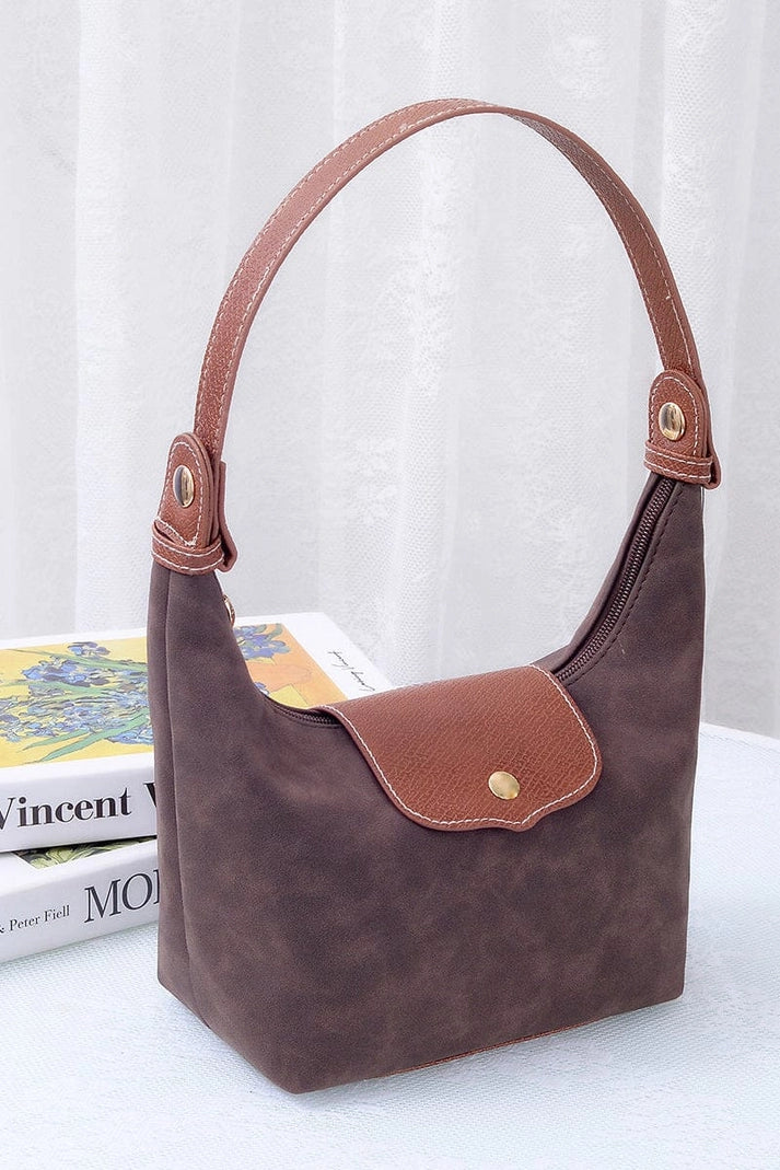 Suede Convertible Purse