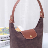 Suede Convertible Purse