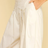Pleated Wide Leg Pants