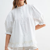 Payton Pleated Blouse