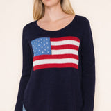 Lightweight Flag Sweater Top