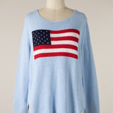 Lightweight Flag Sweater Top