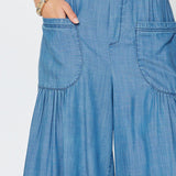 Patch Pocket Tiered Pant
