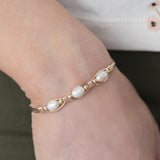 Bella Bracelet Silver/14KT-RON