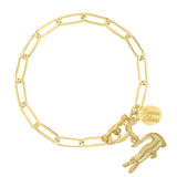 Alligator Paper Clip Bracelet