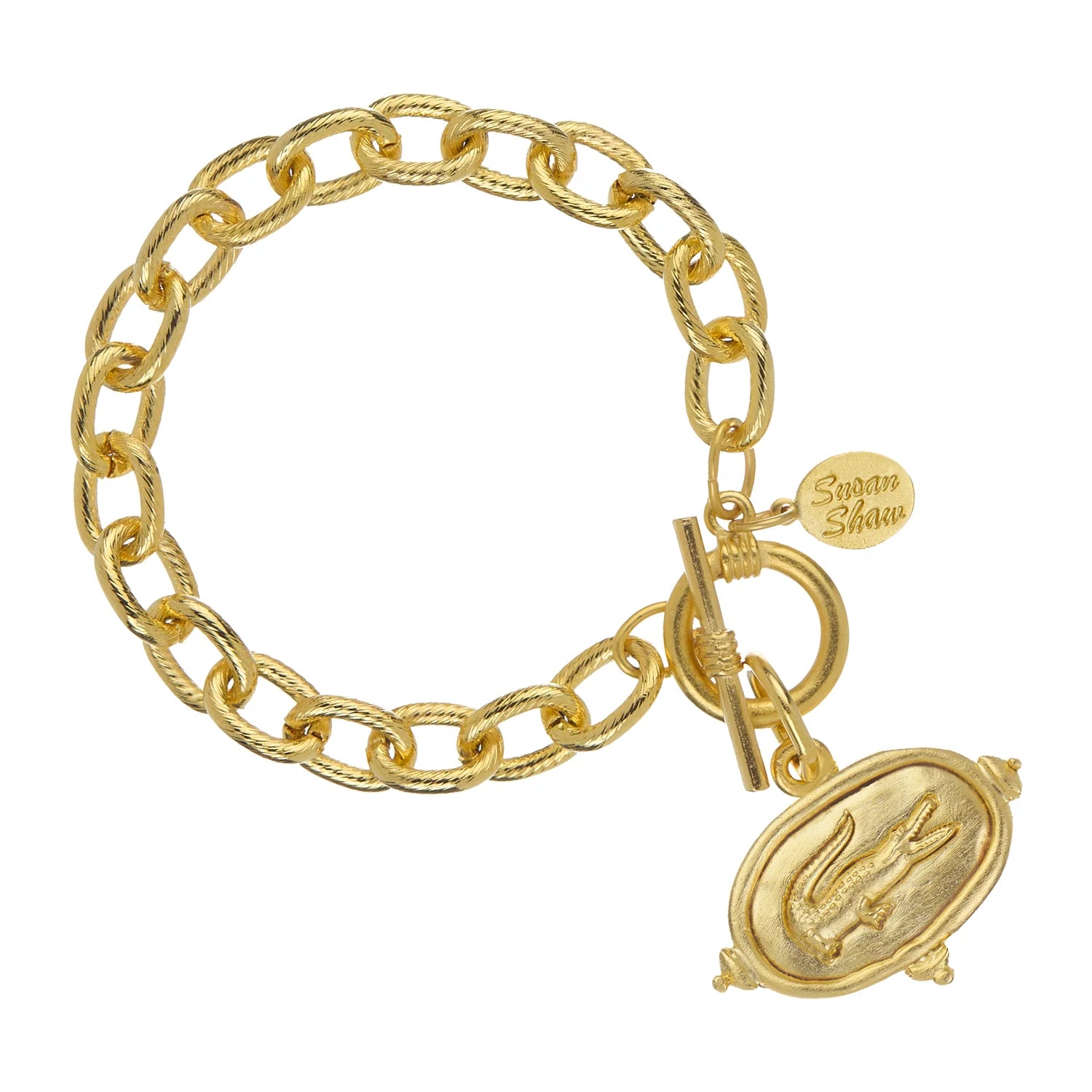 Alligator Intaglio Braclet