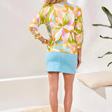 Soft yarn 3/4 Sleeve Crewneck