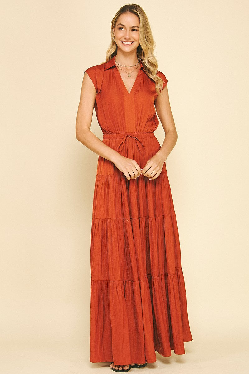 Adriana Tiered Maxi Dress