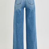 Risen Wide Leg Jeans