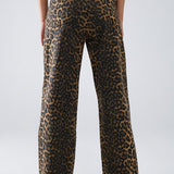 Leopard Print Pants