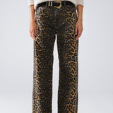 Leopard Print Pants