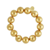 Gold Bead Stretch Bracelet