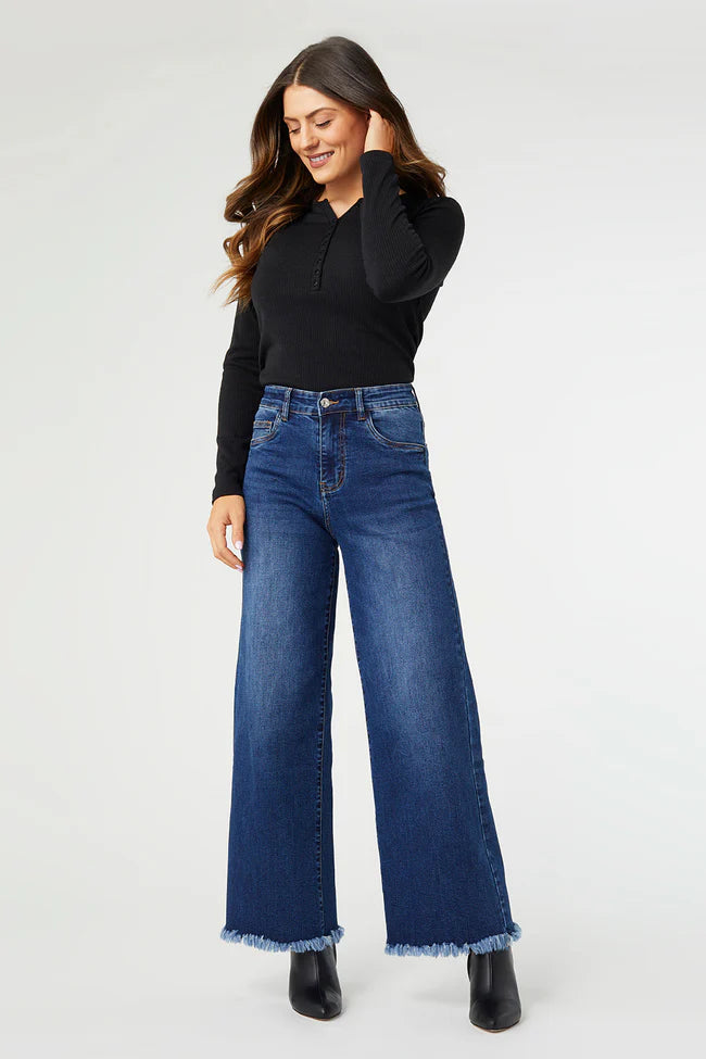 EverStretch Wide Leg Jeans