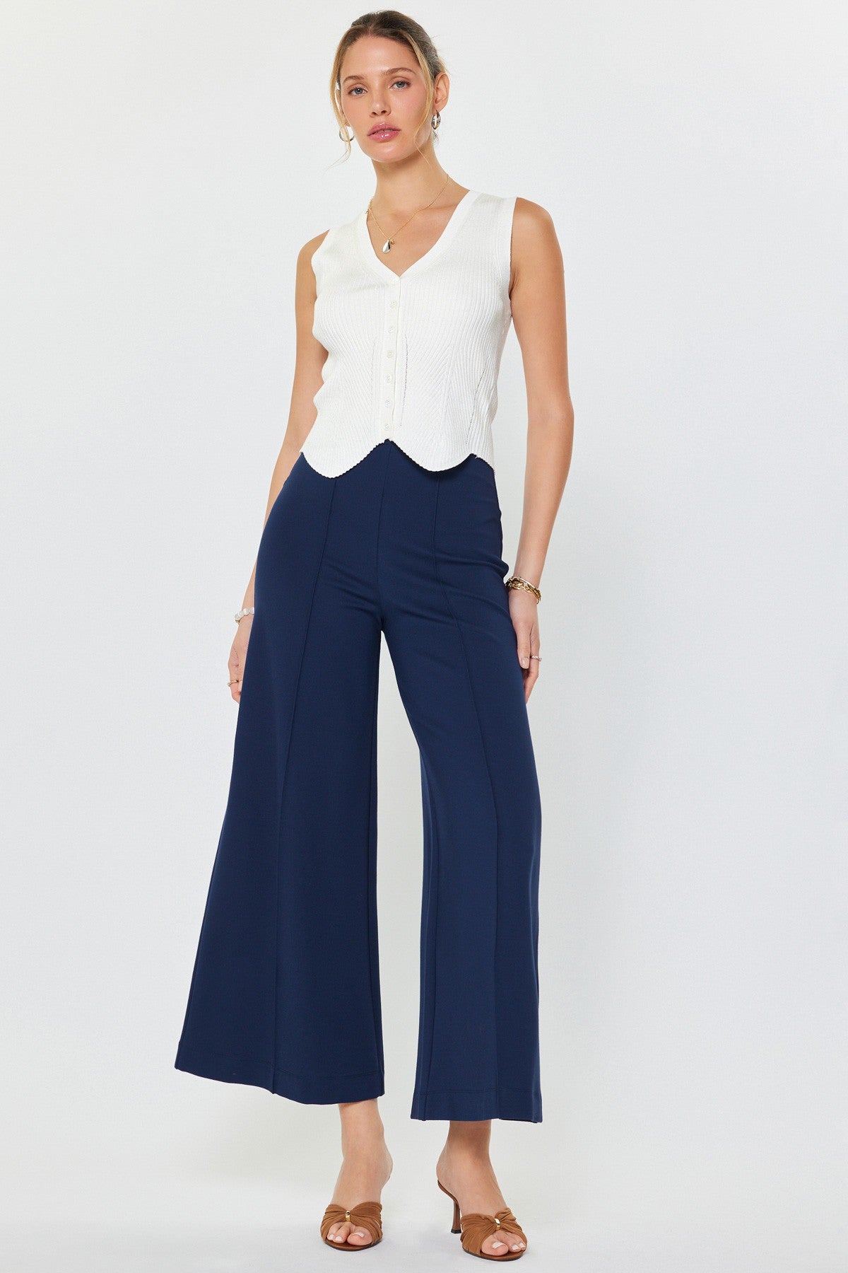 Ponte Flared Pants