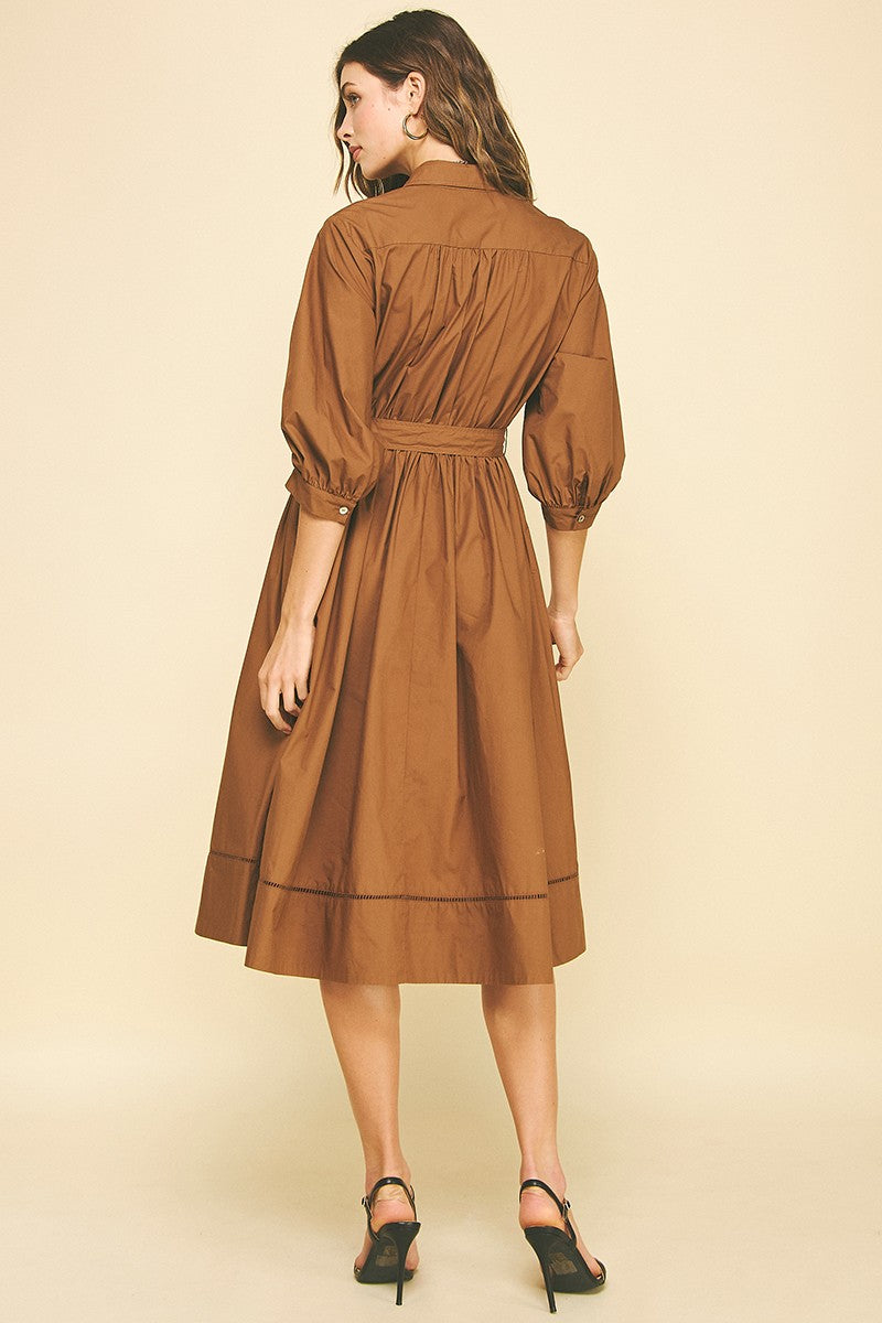 Madison Button Down Midi