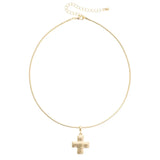 Cross Collar Necklace