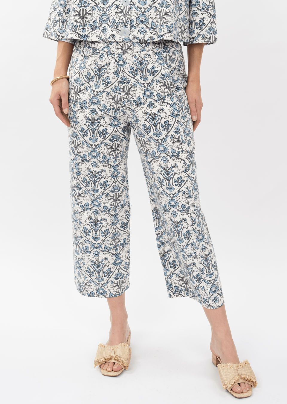 Toile Barrel Pant