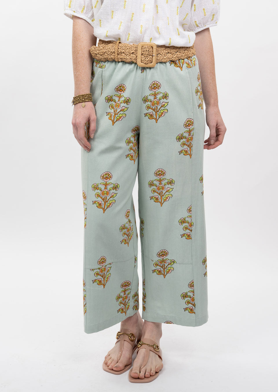 Toile Barrel Pant