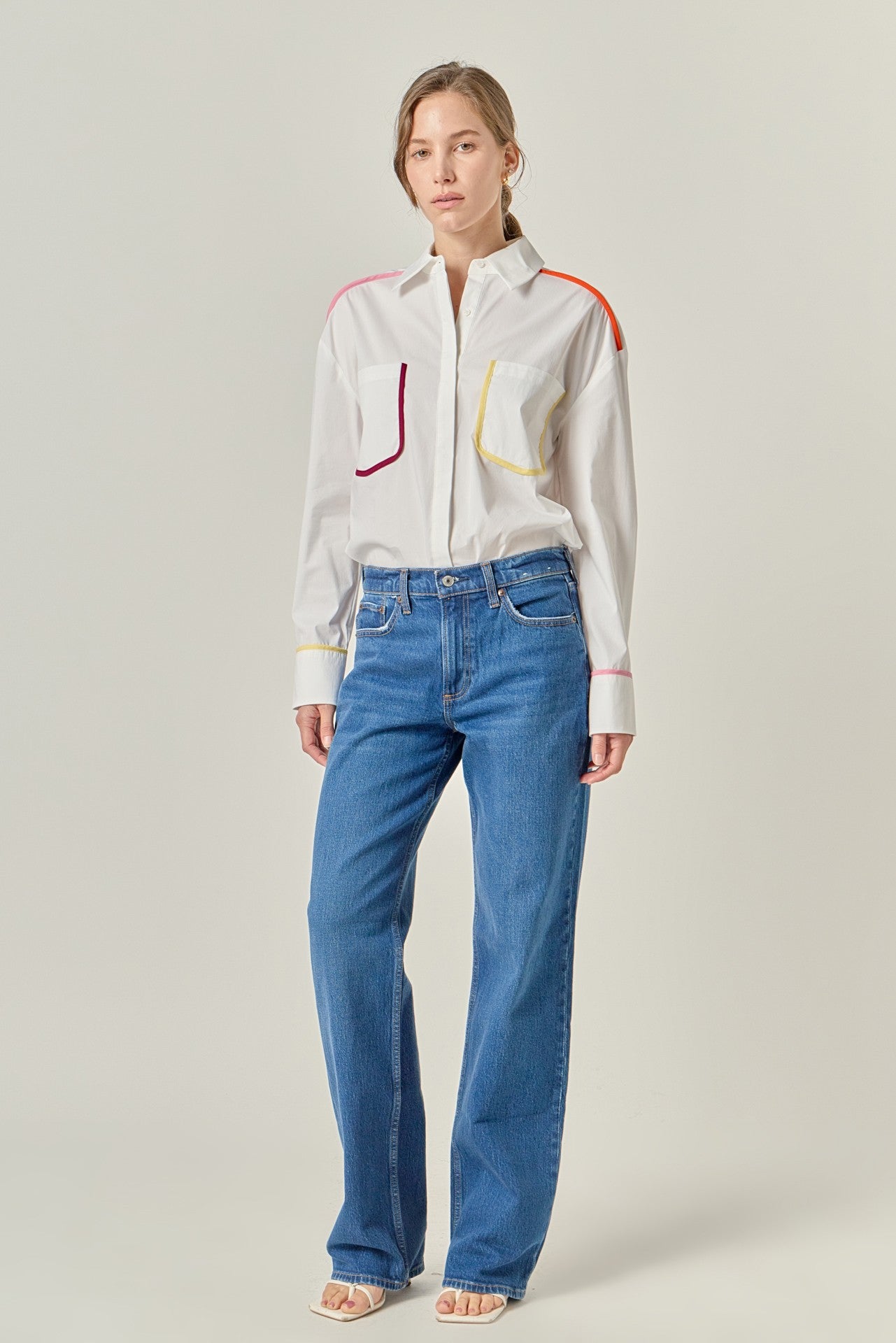 Greer Button Up Blouse