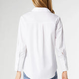 Meredith Boyfriend Button Up Top