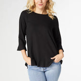 Virginia Ruffle Sleeve Top