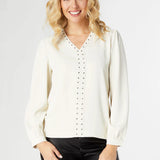 Chloe V-Neck Blouse