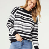 Noelle Striped Sweater