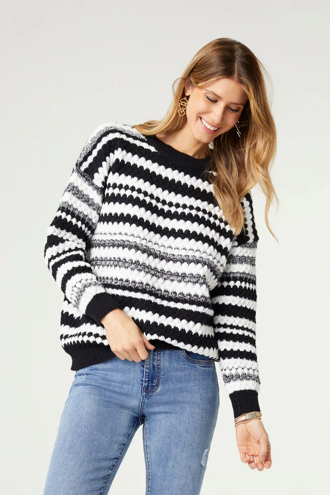 Noelle Striped Sweater