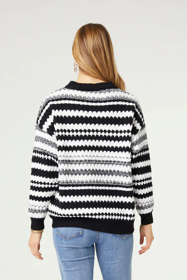 Noelle Striped Sweater