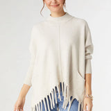 Heavenly Luxe Flowy Mock Neck Sweater