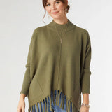 Heavenly Luxe Flowy Mock Neck Sweater