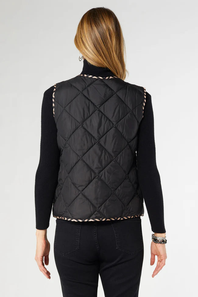 Braylin Reversible Quilted Vest