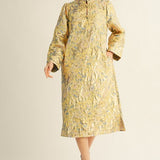 Floral Jacquard Midi Dress