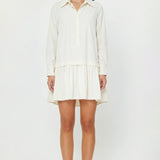 Drop Waist Shirt Dress