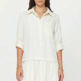 Drop Waist Shirt Dress