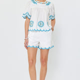 Leila Embroidered Set