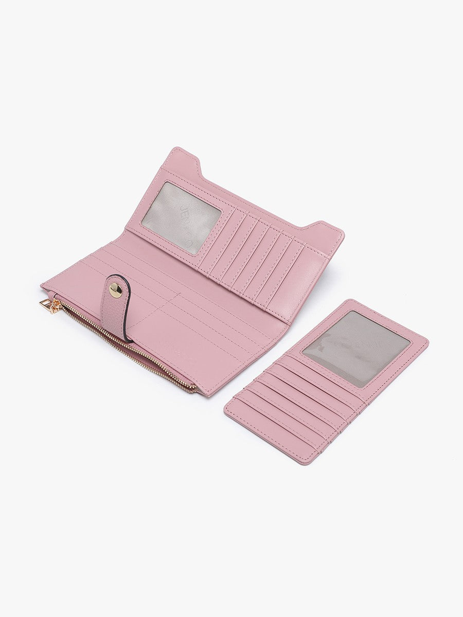 Violet Fold Out Wallet