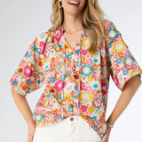 Meadow Printed Top
