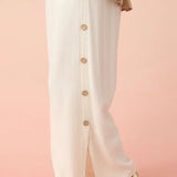 Remi Pant w/Side Button Detail